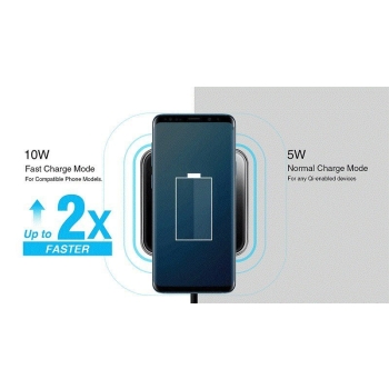 Ładowarka bezprzewodowa Adata CW0100 10W czarna [23040000775] [23040000775]